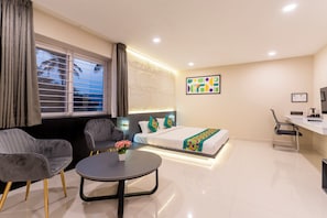 Individually furnished, desk, blackout curtains, iron/ironing board - Treebo Sanmaya Retreat, Mysore (Mysore)