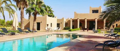 Außenpool, beheizter Pool