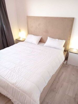 2 habitaciones, tabla de planchar con plancha y wifi gratis