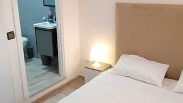 2 habitaciones, tabla de planchar con plancha y wifi gratis