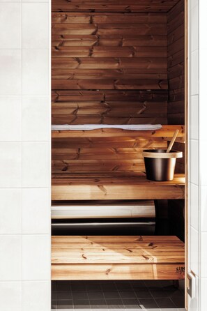 Apartment, 1 Bedroom, Sauna, Slope side (loft) | Bathroom - Holiday Club Rukatunturi Apartments (Kuusamo)