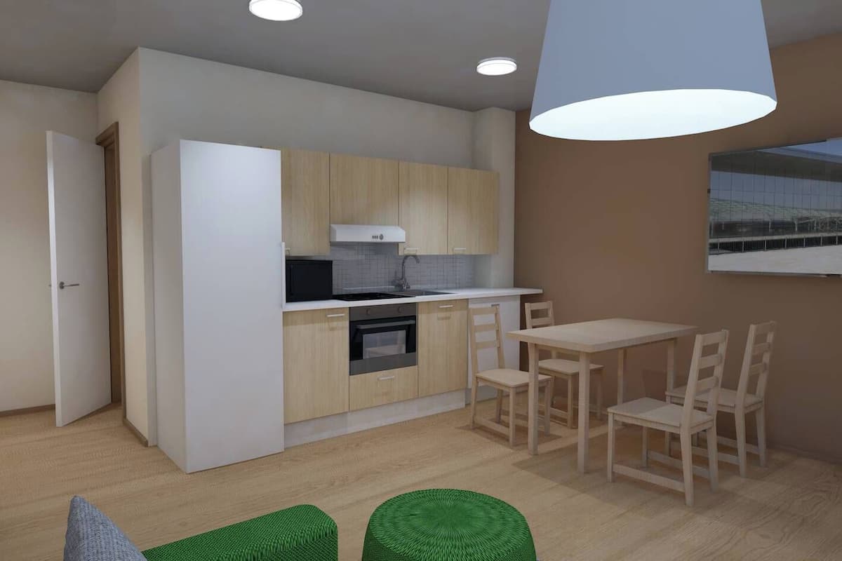 Studio, Sauna, Slope side | 1 bilik tidur, cadar katil