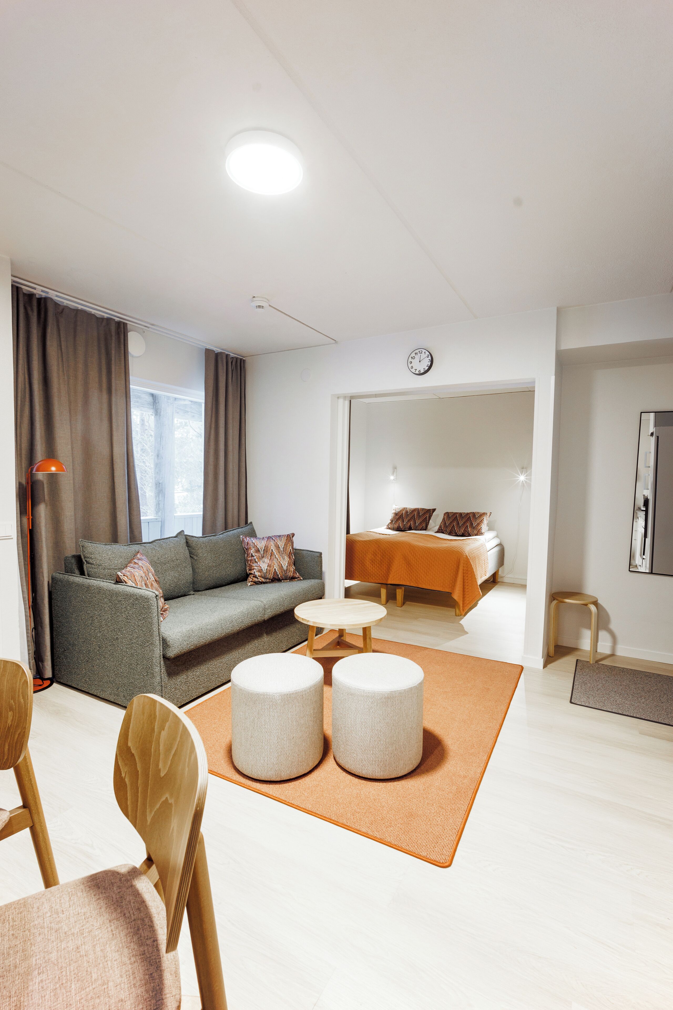 Appartement, 2 slaapkamers, sauna, aan de piste | Woonruimte