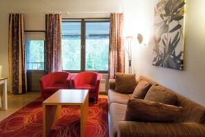 Studio, Sauna, Slope side (loft) | Living area - Holiday Club Rukatunturi Apartments (Kuusamo)