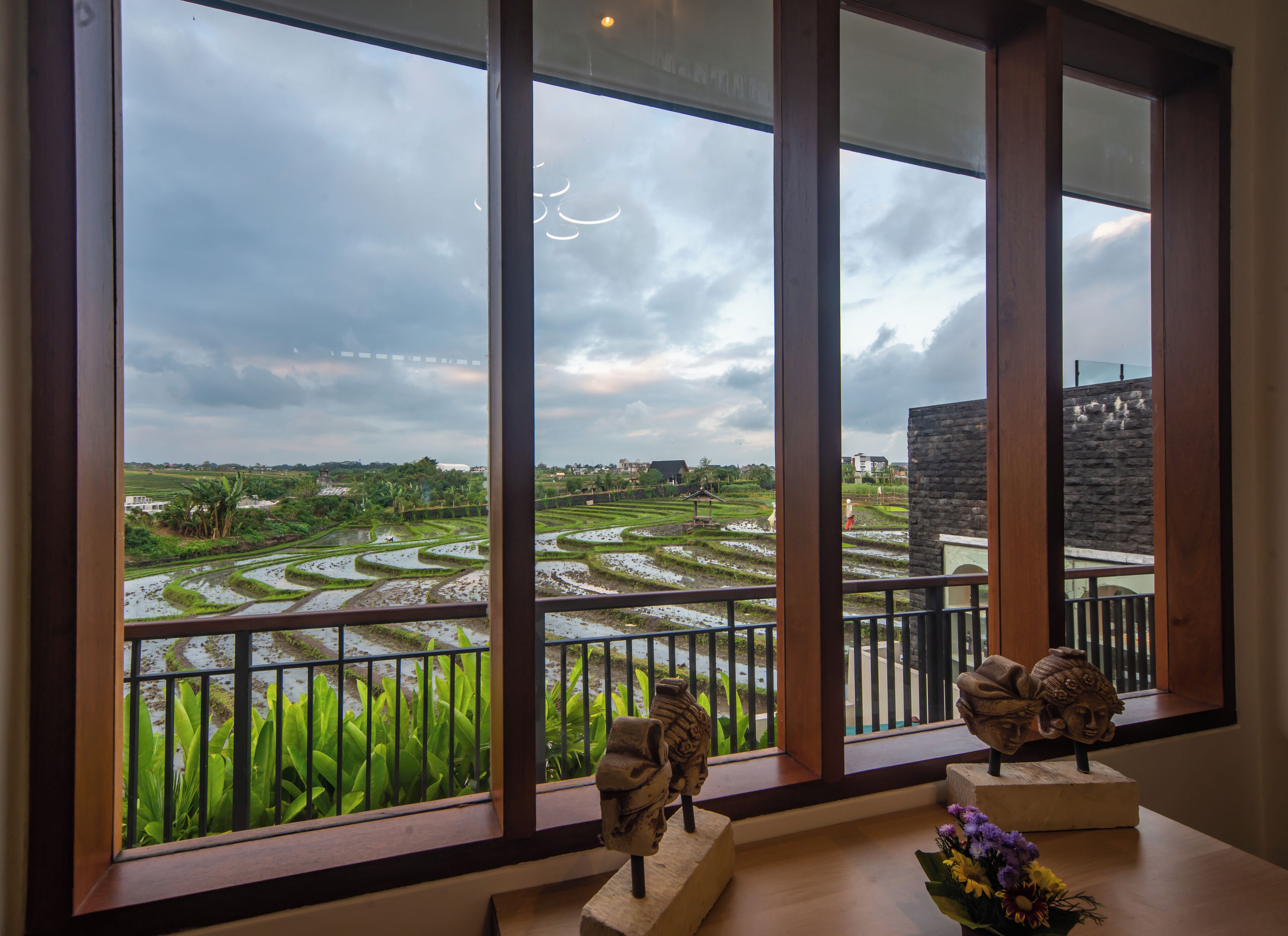 Biệt thự Deluxe, 3 phòng ngủ, ban công, quang cảnh núi | Quang cảnh vườn