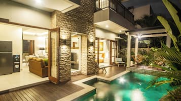 Deluxe Villa, 3 Bedrooms, Balcony, Mountain View | Private pool