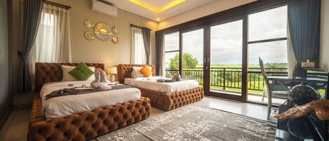 Deluxe Villa, 3 Bedrooms, Balcony, Mountain View