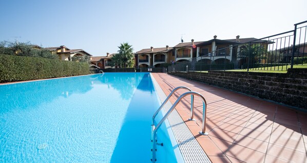 Seasonal outdoor pool