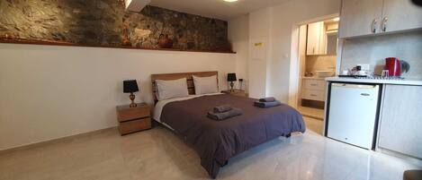 1 soverom og sengetøy