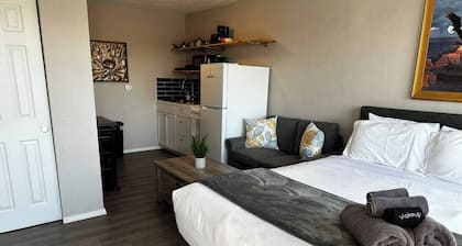 Studio Apartment w/balcony near Nob Hill, UMM and downown.