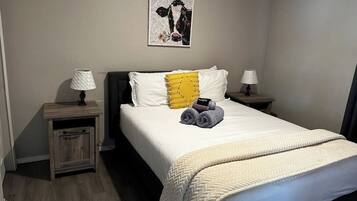 1 sovrum, strykjärn/strykbräda, gratis wi-fi och sängkläder