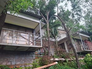 Voorkant van accommodatie