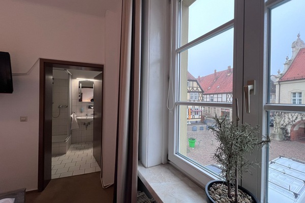 Deluxe Double Room | Bathroom | Shower, free toiletries, towels, toilet paper