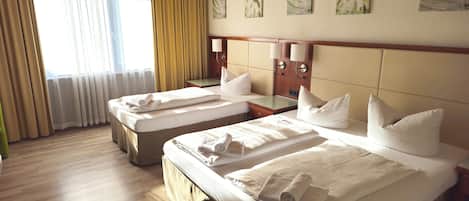 Tremannsrom – classic, ikke-røyk | 1 soverom, safe på rommet, skrivebord og skrivebord for bærbar PC