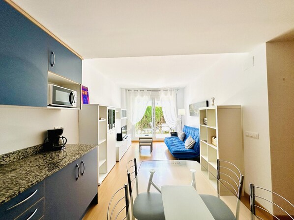 Interior - Modern Apt w/Terrace • Near Beach Pool (Roses)