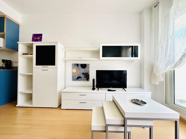 Interior - Modern Apt w/Terrace • Near Beach Pool (Roses)
