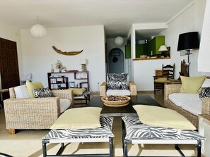 Living area - JERONI PAU. Apartamento con vistas excelentes para 5 personas – Roses (Roses)