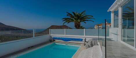 Una piscina climatizada