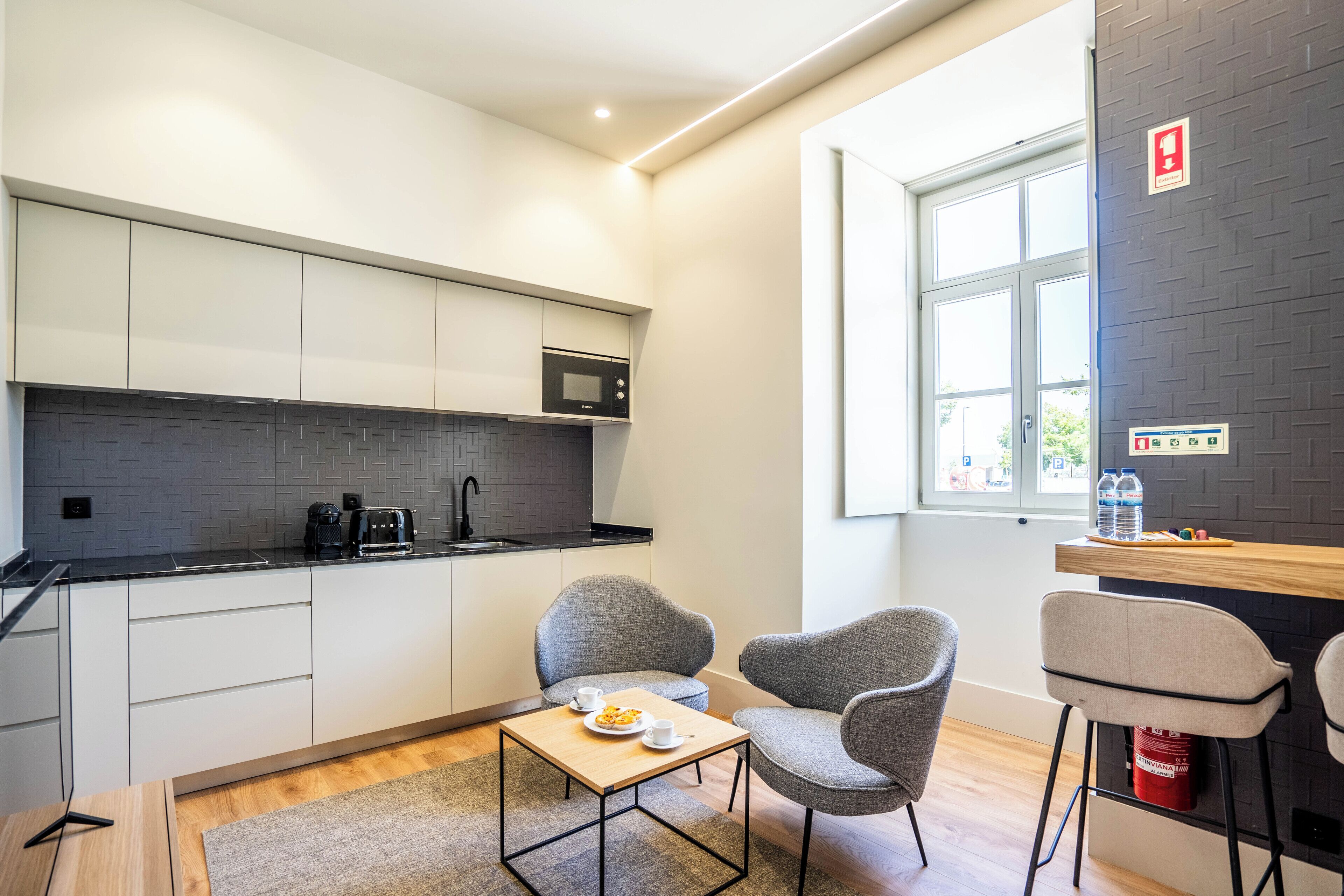 Design-Apartment | Wohnbereich