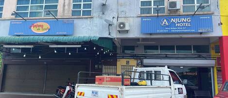 Voorkant van accommodatie