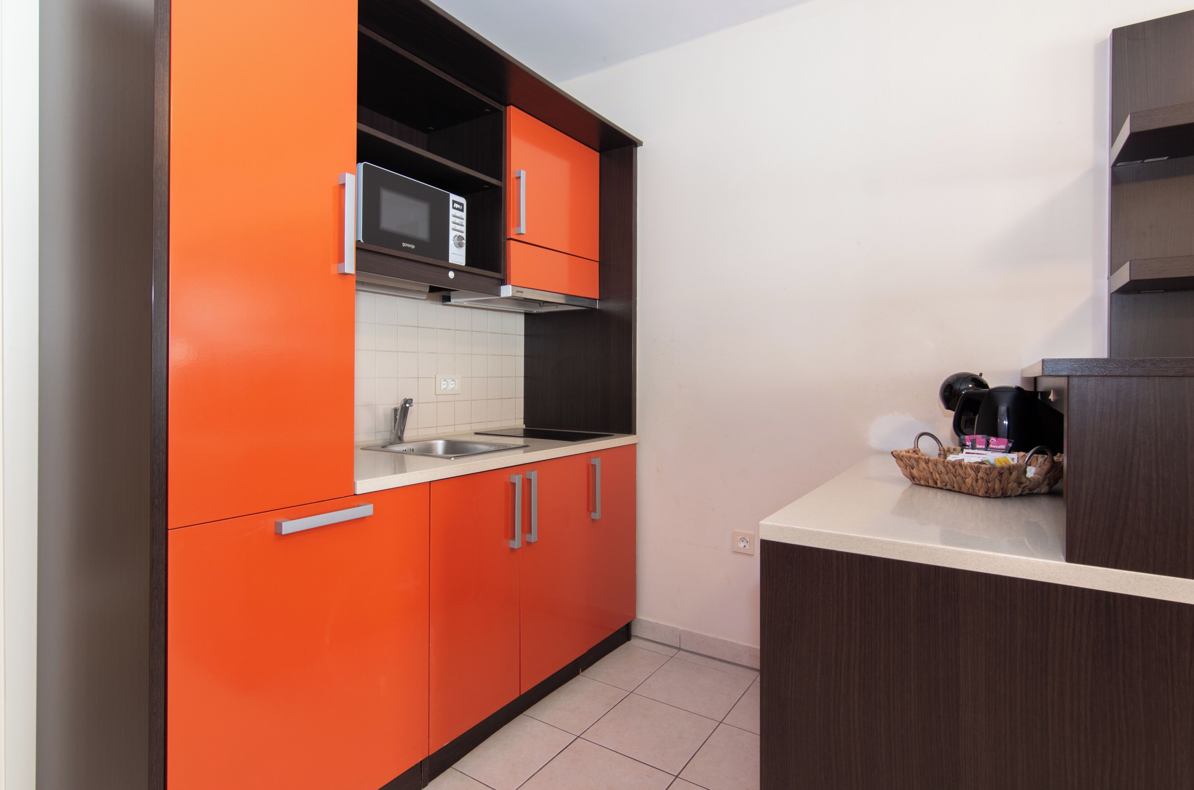 Apartment, 2 Schlafzimmer, Blick auf den Innenhof | Eigene Küche | Wasserkocher, Toaster