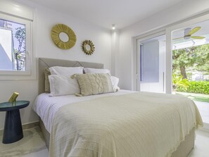 4 dormitorios, tabla de planchar con plancha, wifi gratis y ropa de cama