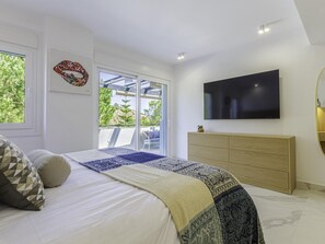 4 soveværelser, strygejern/strygebræt, gratis Wi-Fi, sengetøj