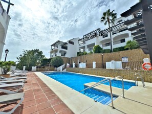 Pool - Spectacular Holiday Apartment in Pueblo de Los Monteros, Marbella (Marbella)