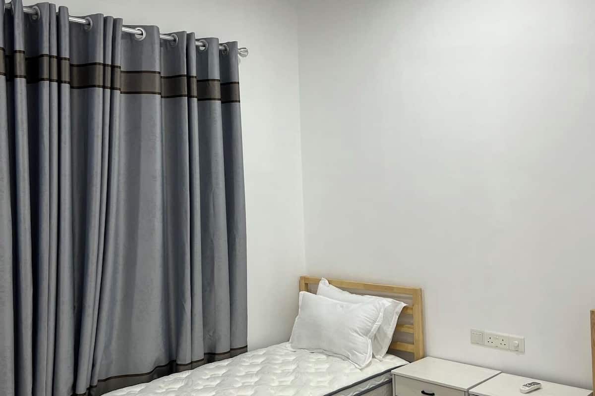 Desk, iron/ironing board (on request), WiFi (free)