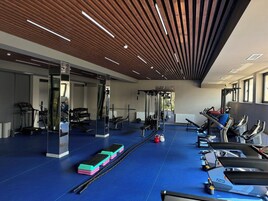 Salas para tratamentos a dois, sauna seca, sauna a vapor
