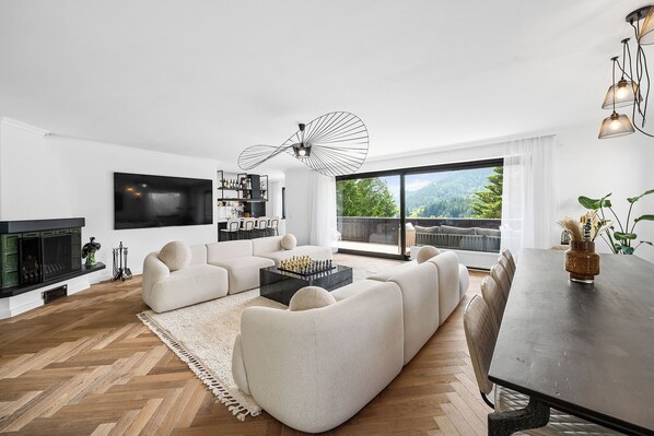 Living area - Villa Chou Chou - Villa in wunderschönem Skigebiet Semmering
(Steinhaus am Semmering)