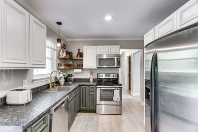 Modern Retreat w/ Fire Pit Near Harrison Bay!