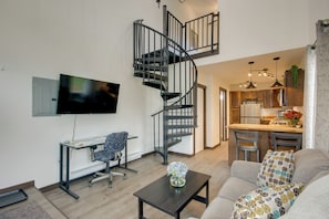 Apartment (1 Bedroom) | Living area