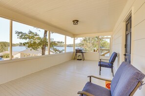 House (3 Bedrooms) | Interior - Decks & Boat Dock: 'the View on Lay Lake!' (Shelby)