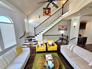 TV connectée, cheminée