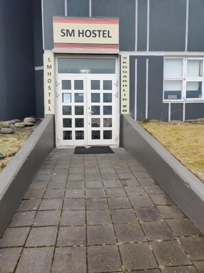 Exterior detail - SM Hostel (Reykjavik)