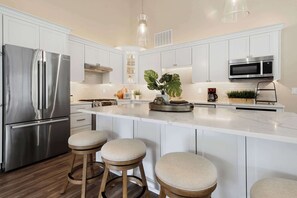 Fridge, microwave, oven, stovetop - Abbey Springs | Private Community & Amenities! (Fontana)