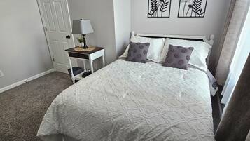 3 chambres, fer et planche Ă repasser, Wi-Fi, draps fournis