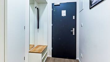 Family Apartment, 1 Bedroom, Courtyard View | Blackout drapes, iron/ironing board, free WiFi, bed sheets