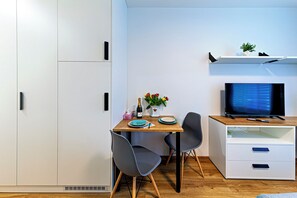 Living area - MamaStay Andel apartments (Prague)