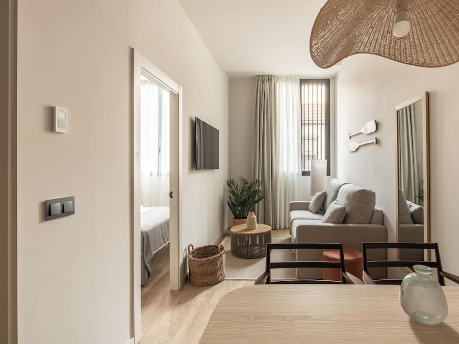 Leilighet, 1 soverom | Oppholdsområde