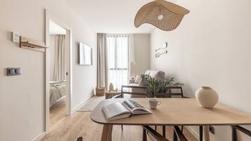 Apartment, 1 Bedroom | Living area