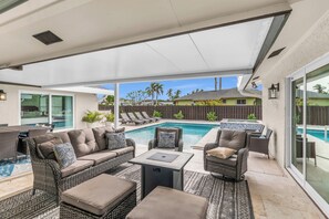 Beheizter Pool