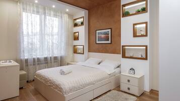 1 soverom, strykejern/-brett og wi-fi (inkludert)