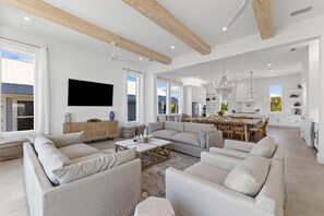 Smart TV, video games, table football