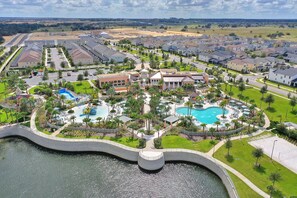 Villa, Multiple Bedrooms | Pool | A heated pool - Rear Views, Spa, Games Room, Pet Friendly, Resort Amenities 8 Bedroom Villa (Kissimmee)