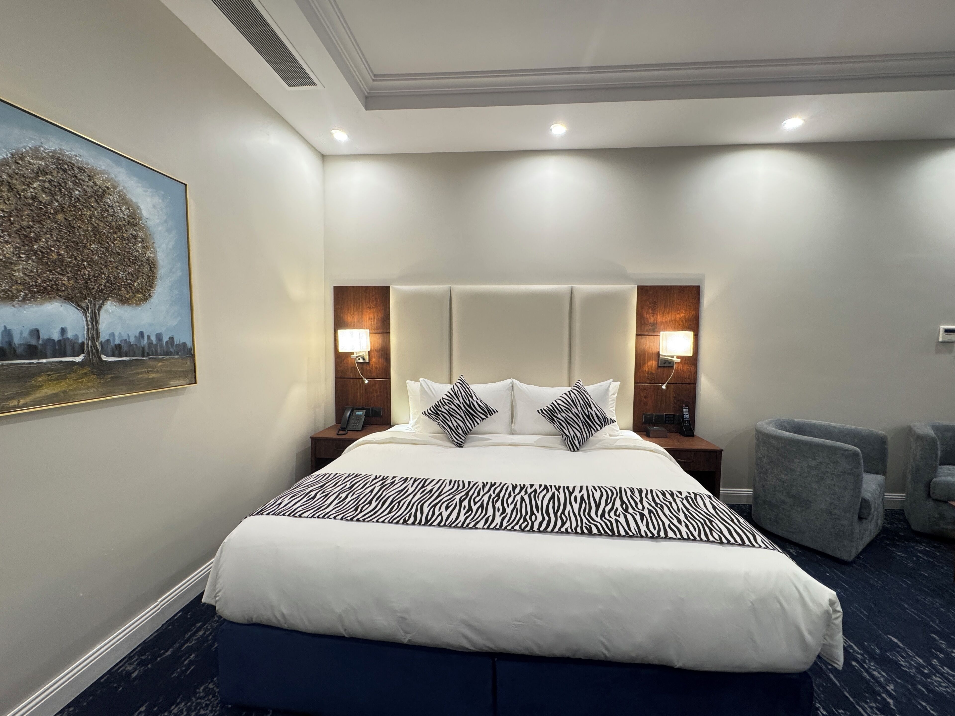 Minibar, individually furnished, desk, laptop workspace