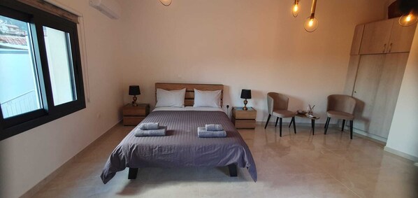 1 bedroom, bed sheets - Village Gem Peledri Studio (Pelendri)