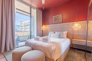 2 chambres, fer et planche Ă repasser, Wi-Fi gratuit, draps fournis