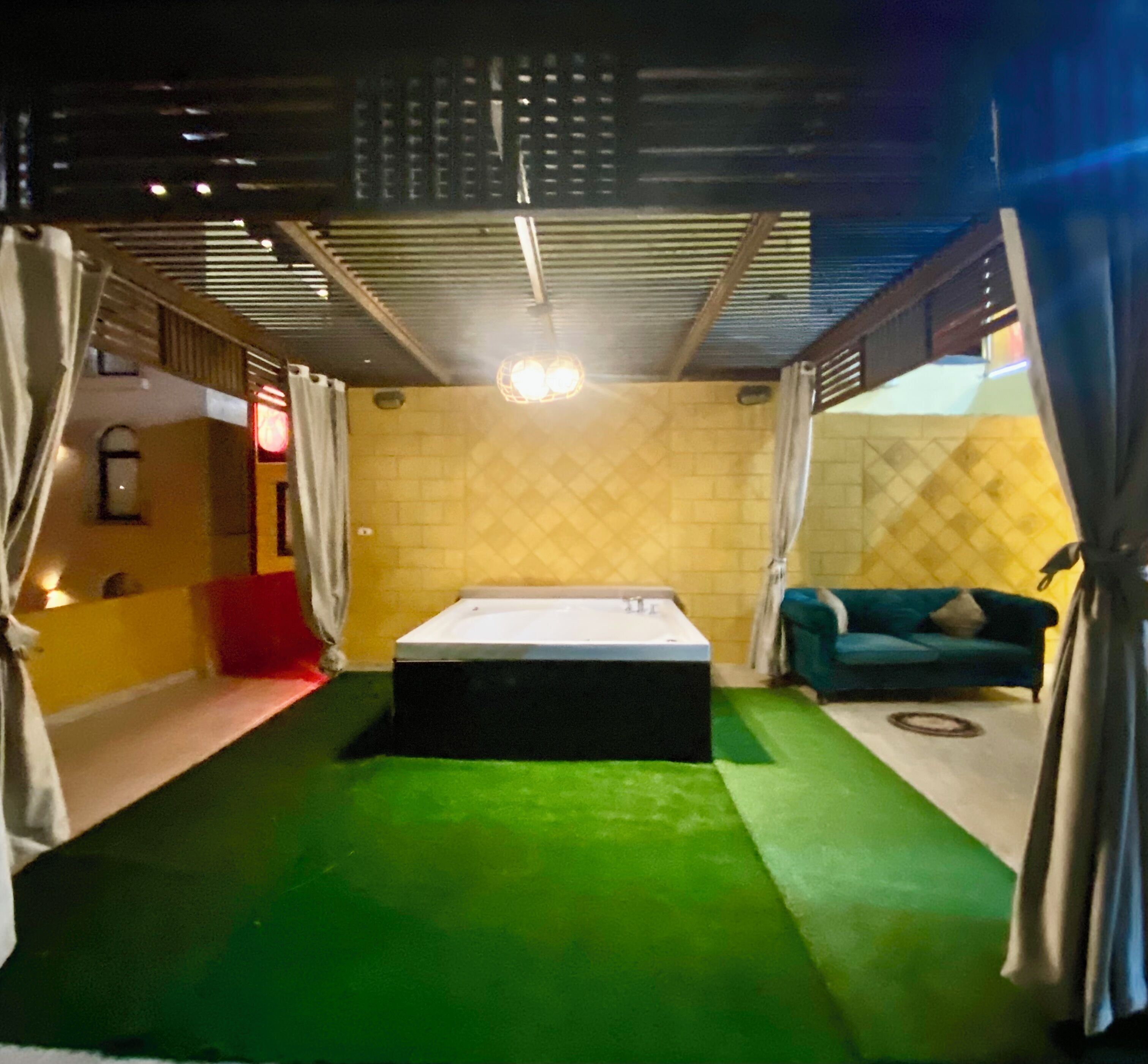 Perhesviitti, 2 makuuhuonetta, näkymä aavikolle, lisärakennuksessa | Terassi/patio